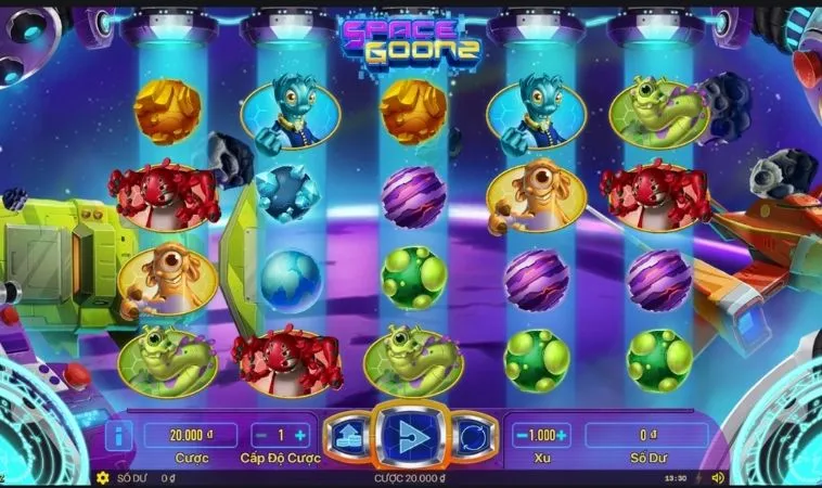 Giao diện chơi Nổ Hũ Vũ Trụ King88