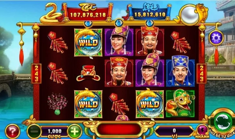 Các biểu tượng trong game Nổ Hũ Táo Quân King88