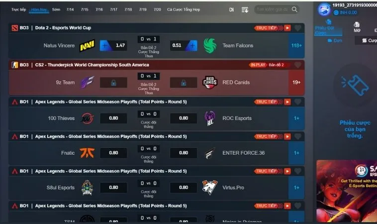 Hướng Dẫn Cách Chơi Thể Thao Điện Tử Tại King88 Từ A Đến Z 1 Thể Thao Điện Tử Tại King88