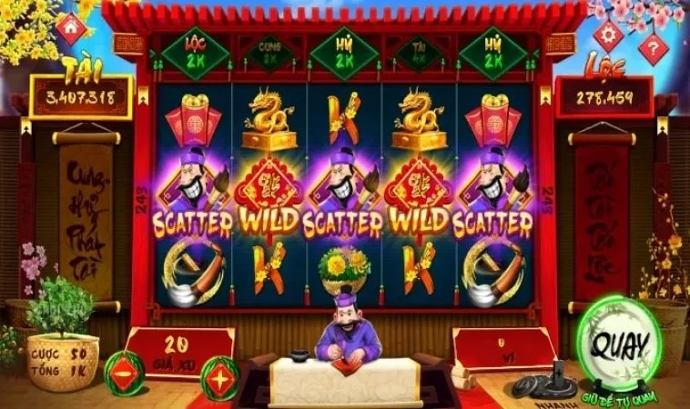 Các biểu tượng trong game Nổ Hũ Ông Đồ King88